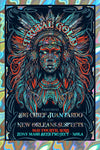 2023 Jazz Fest Foil Poster:  TRIBAL GOLD