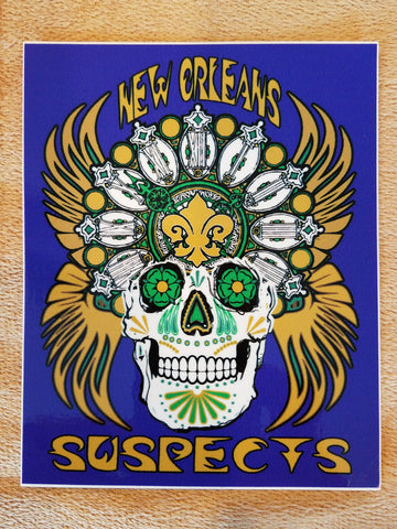 Sticker:  Sugar Skull